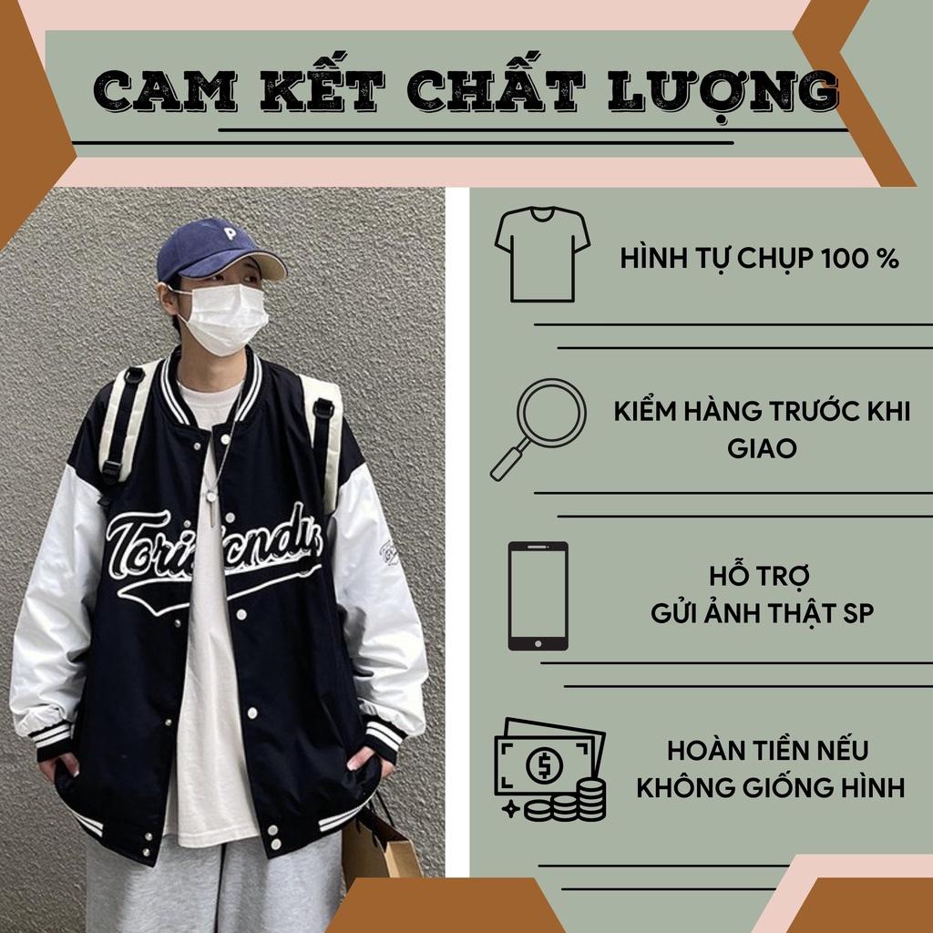 Áo khoác TORIC chất dù cao cấp dày dặn mặc cặp nam nữ phong cách Hàn Quốc