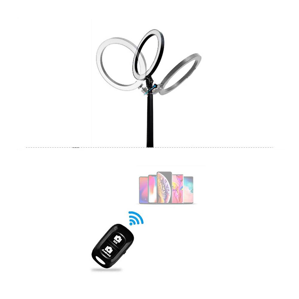 26cm Fill Light Ring Light Supplementary Light LED Light Folding Fill Light for Photography Live Stream Makeup YouTube