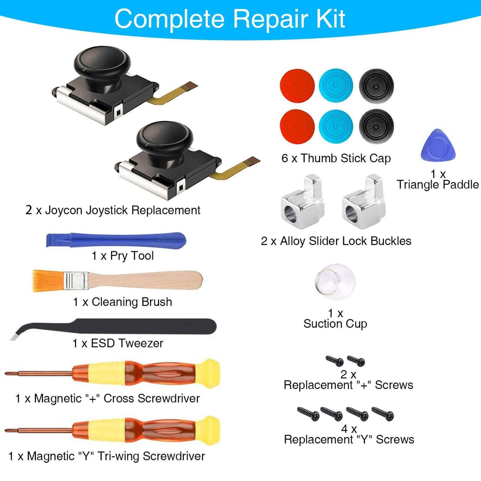 2PCS 3D Analog Stick for Switch Controller