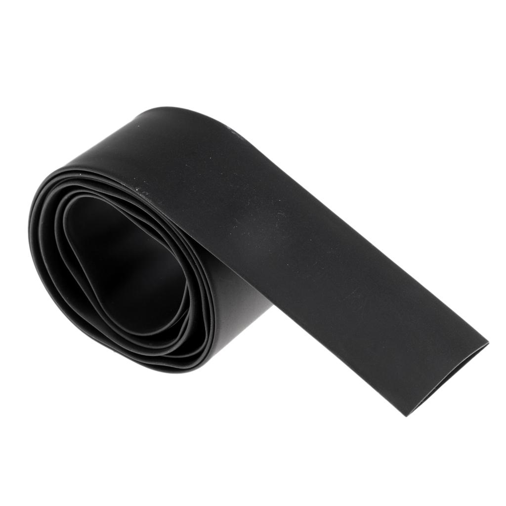 Non Slip Textured Fishing Rod Handle Heat Shrink Wrap Sleeving Tubing 20mm