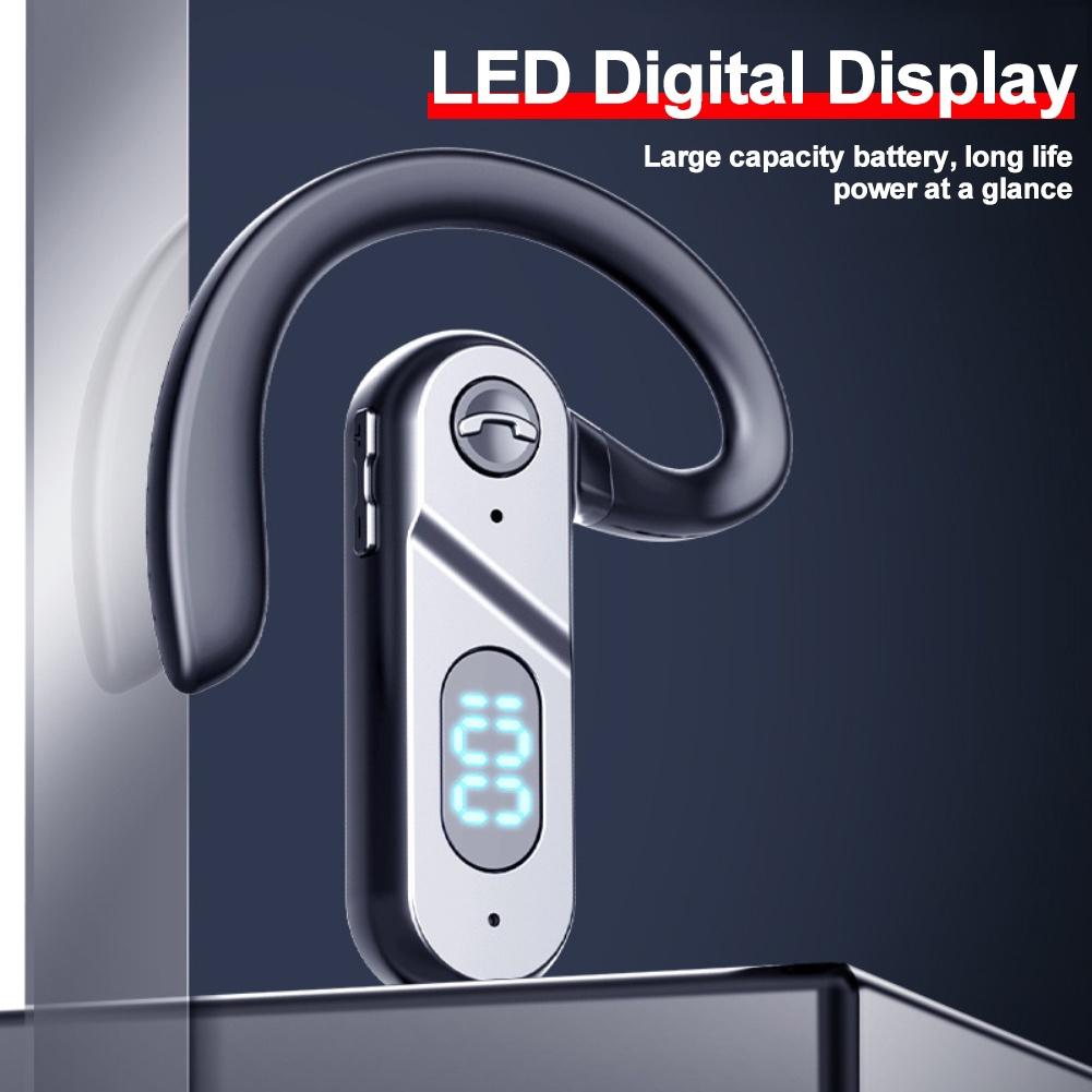 V28 Dẫn Truyền Xương Bluetooth-Tương Thích Kinh Doanh Tai Nghe Tai Nghe Nhét Tai Không Dây Đơn Tai Nghe Có Micro Tai Nghe ^ MK ^