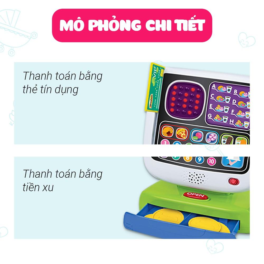 Bộ đồ chơi giáo dục sớm, nhập vai: máy tính tiền tự động Winfun 2515 kích thích bé phát triển trí tưởng tượng