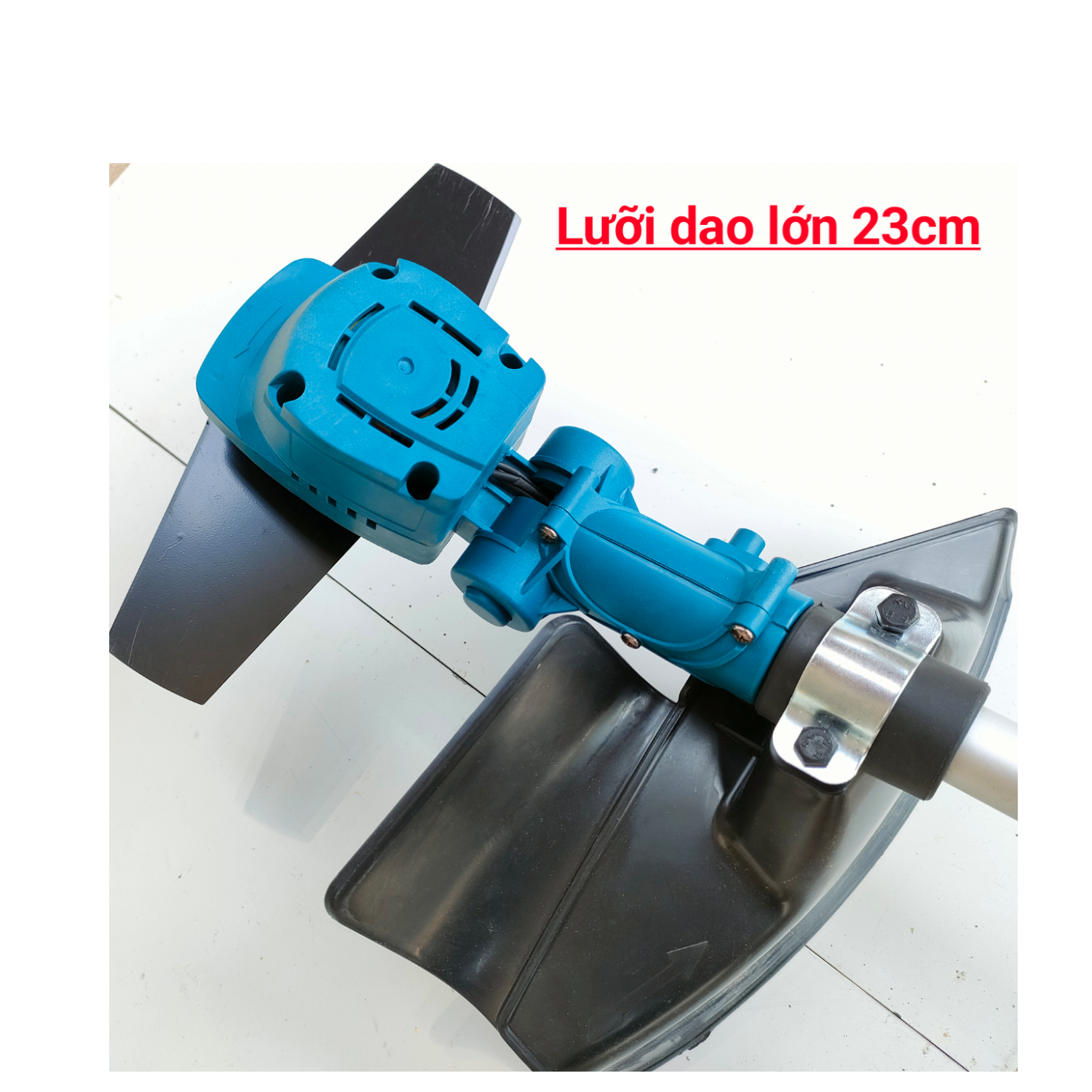 Máy Cắt Cỏ Dùng Pin LAPUSEN Động Cơ 2400w Không Kèm Pin Sạc, Không Chổi Than, Bảo Hành 12 Tháng