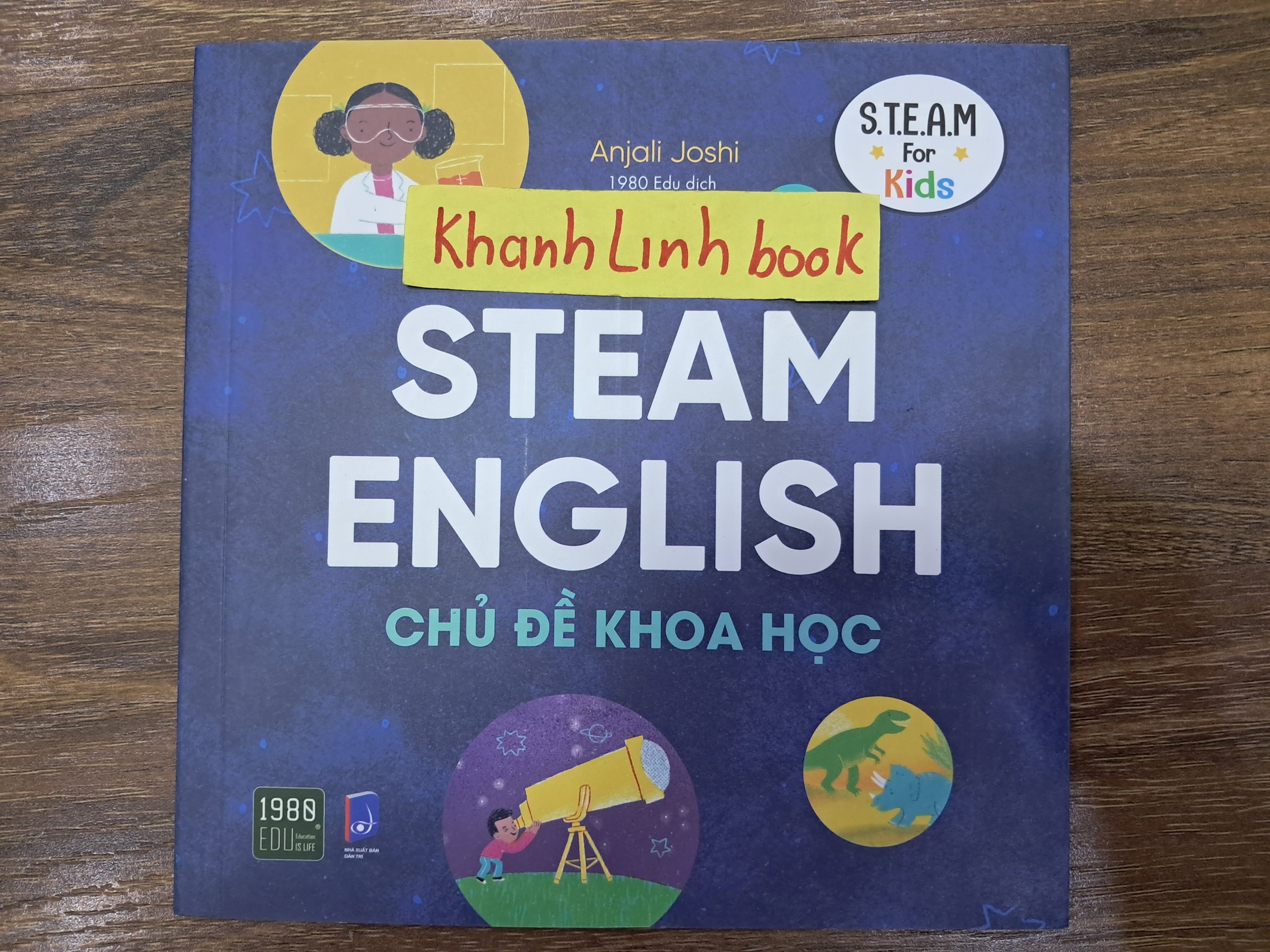 Sách - Steam English - Chủ đề Khoa học