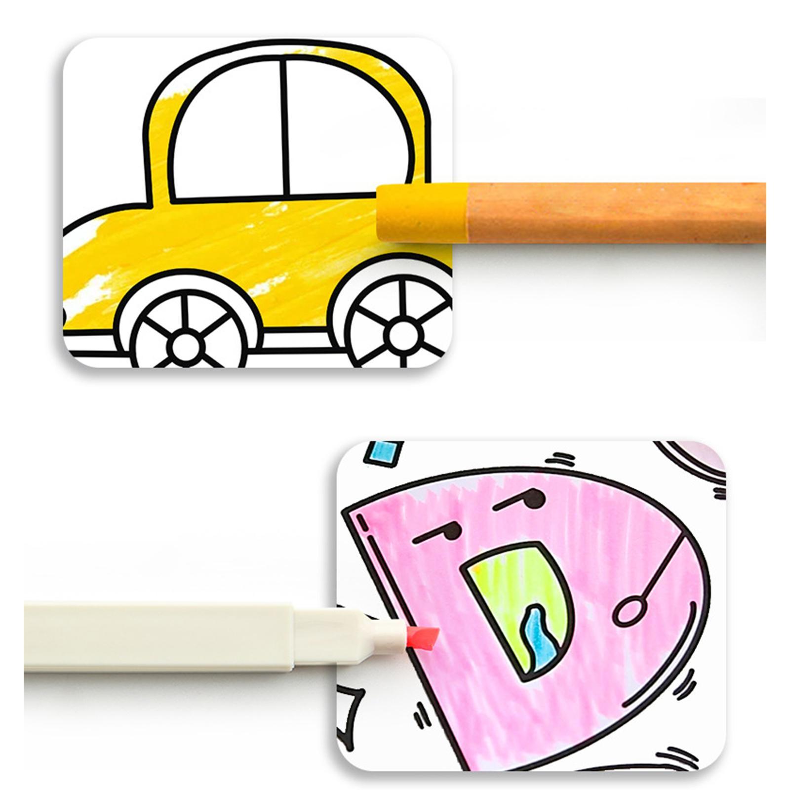 Large Coloring Paper Roll with Tear Off Line Colorable for Birthday Home