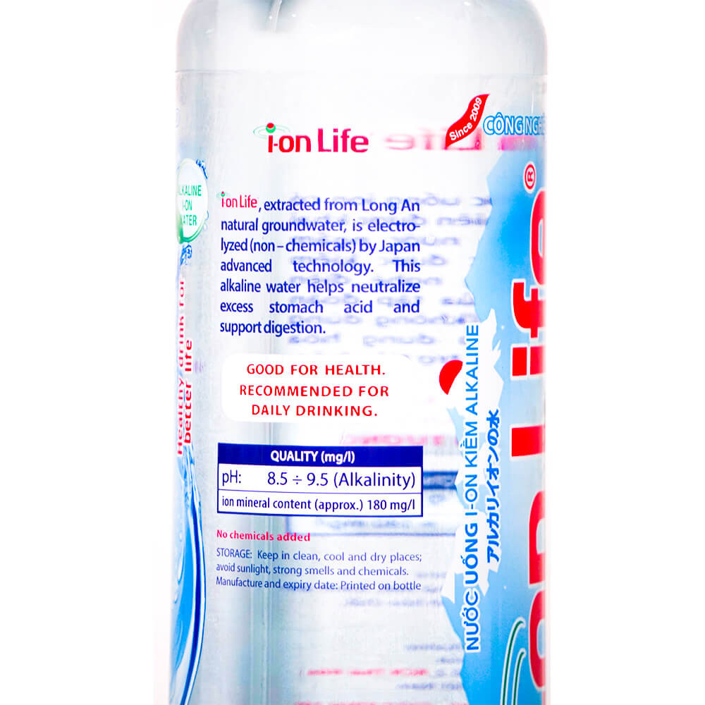 Thùng nước ionlife 300ml-24 chai