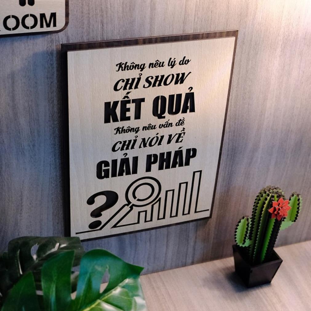 Tranh gỗ treo tường_Không nêu lí do chỉ show kết quả không nêu vấn để chỉ nói về giải pháp_CRN_01. Kích thước 54x40cm