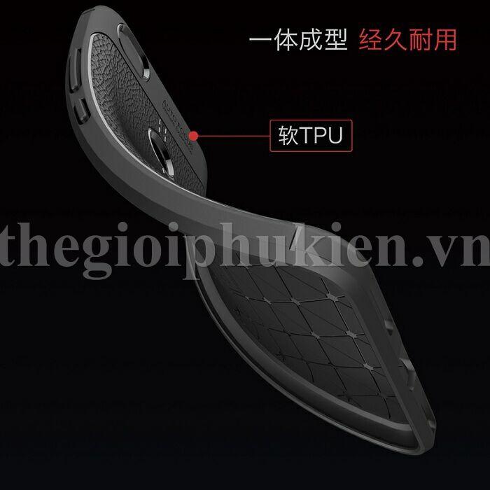 Ốp lưng Xiaomi Redmi Note 5A silicon giả da Auto Focus