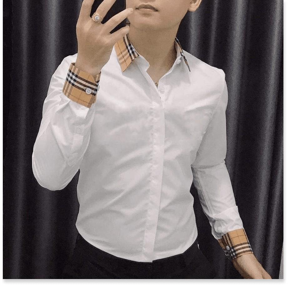 ÁO SƠ MI NAM VÃI LỤA KHÔNG NHĂN,CHẤT LIỆU VÃI THOÁNG MÁT,HỌA TIẾT TRƠN NHƯNG KHÔNG KÉM PHẦN QUAN TRỌNG THỜI TRANG MỚI KM