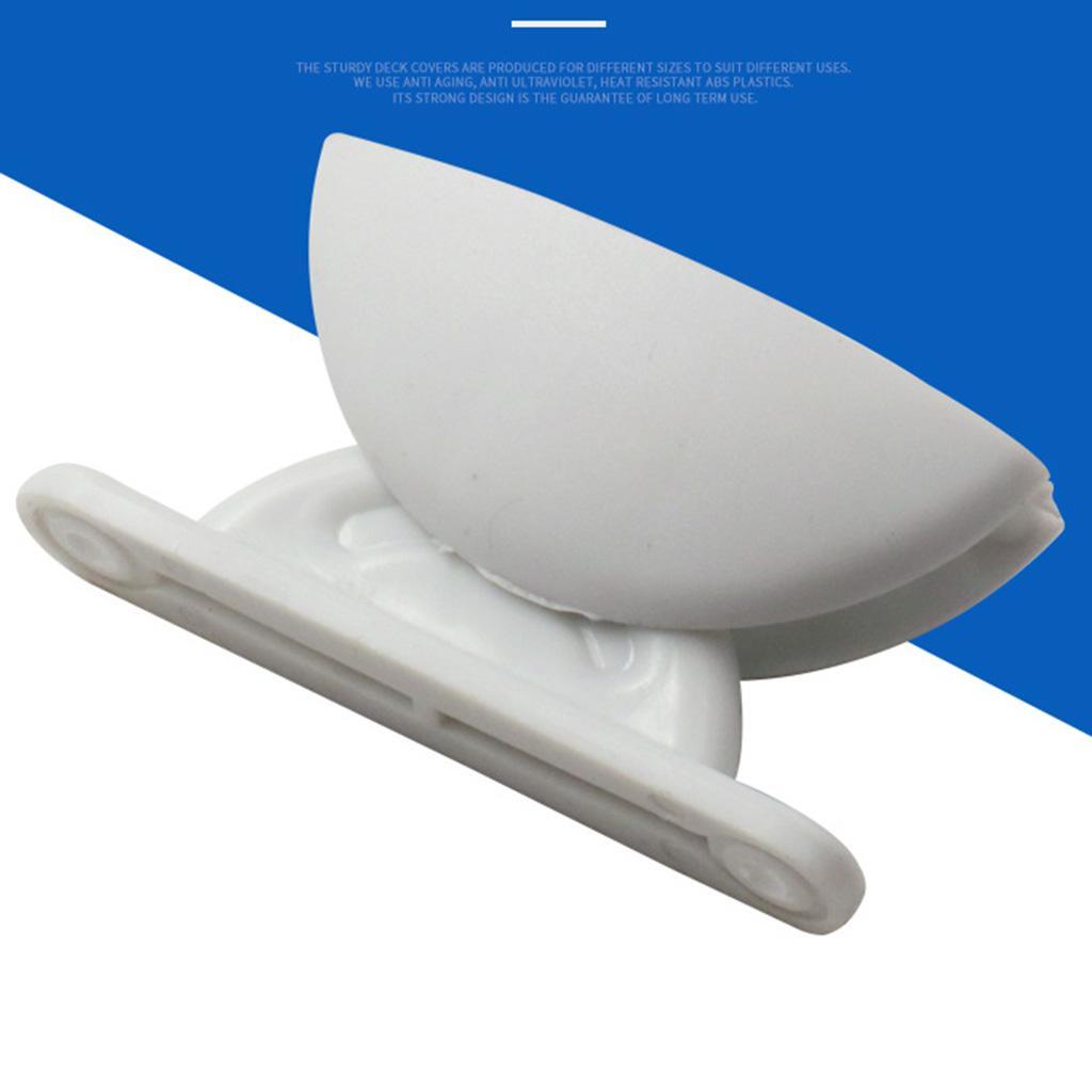 Nylon Door Latch Holder Stopper Luggage Door Latch RV Boat White