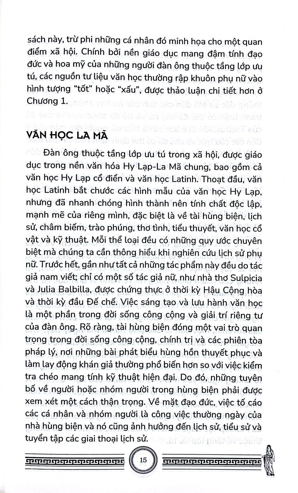 Sách - Daily Life Of Women In Ancient Rome - Đời Sống Của Phụ Nữ La Mã Cổ Đại