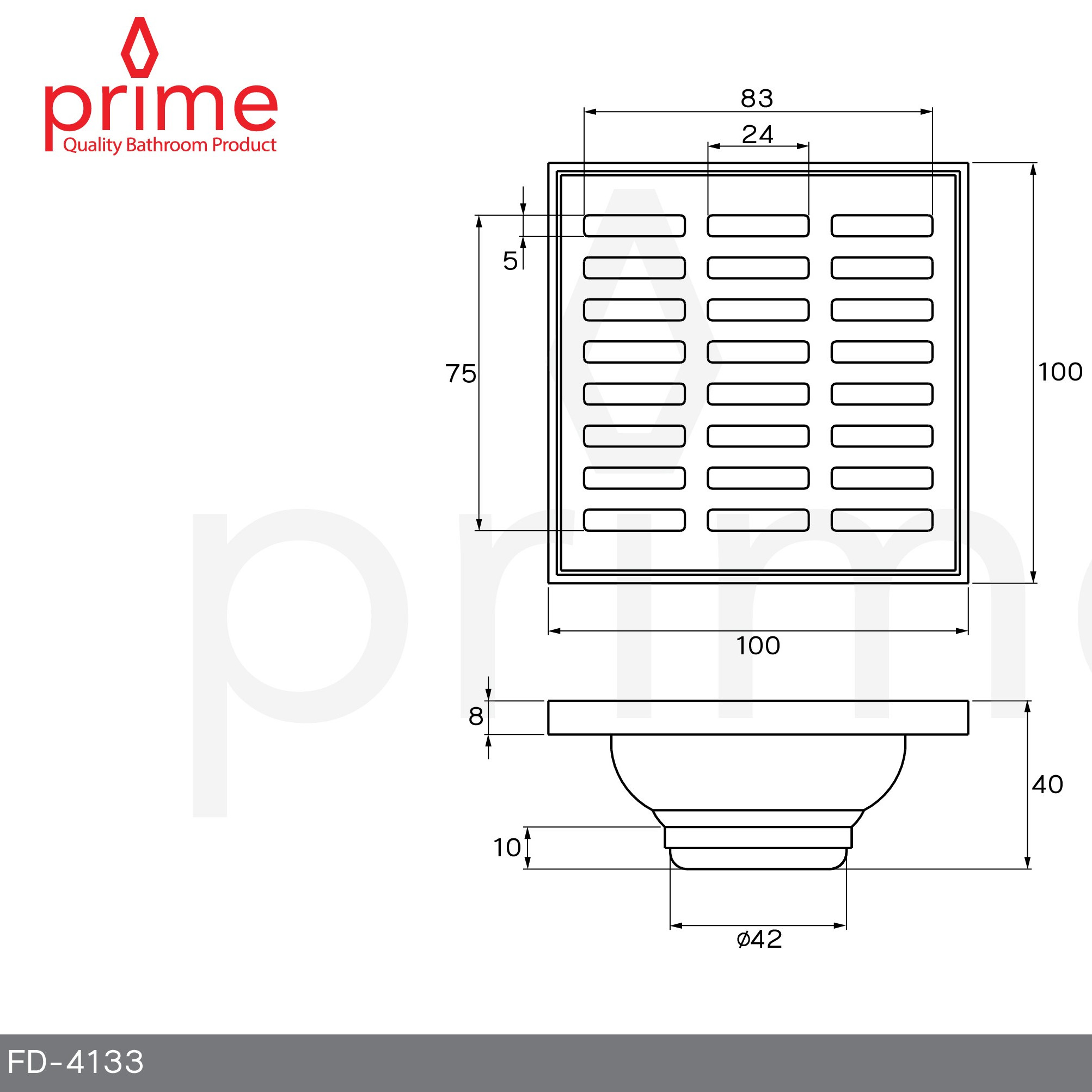 FD-4133 Phễu thoát nước Prime