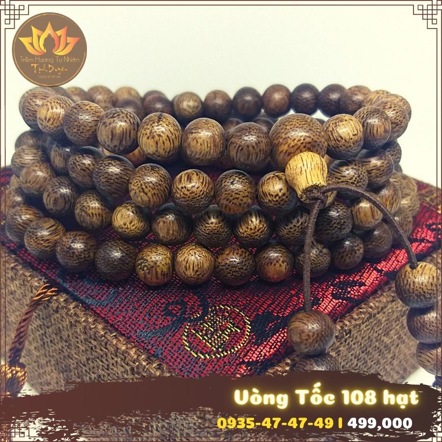 Vòng Tay Trầm Hương 108 Hạt l Trầm Tốc Việt Nam