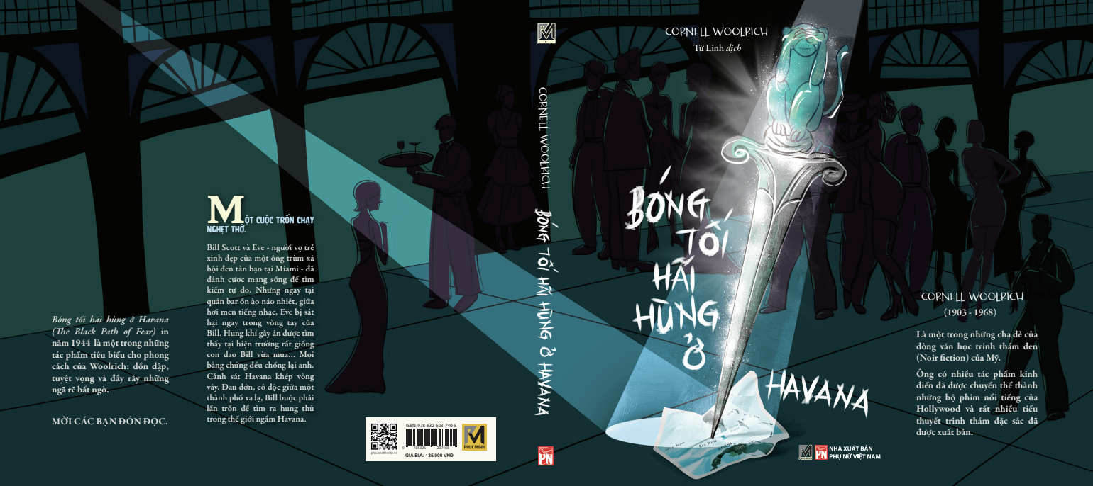 Sách Tiểu Thuyết Trinh Thám - Bóng Tối Hãi Hùng Ở Havana - Cornell Woolrich - Phuc Minh Books