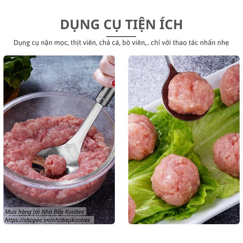 Dụng Cụ Làm Thịt Viên, Chả Viên, Nặn Mọc - Thìa Làm Thịt Viên Cao Cấp