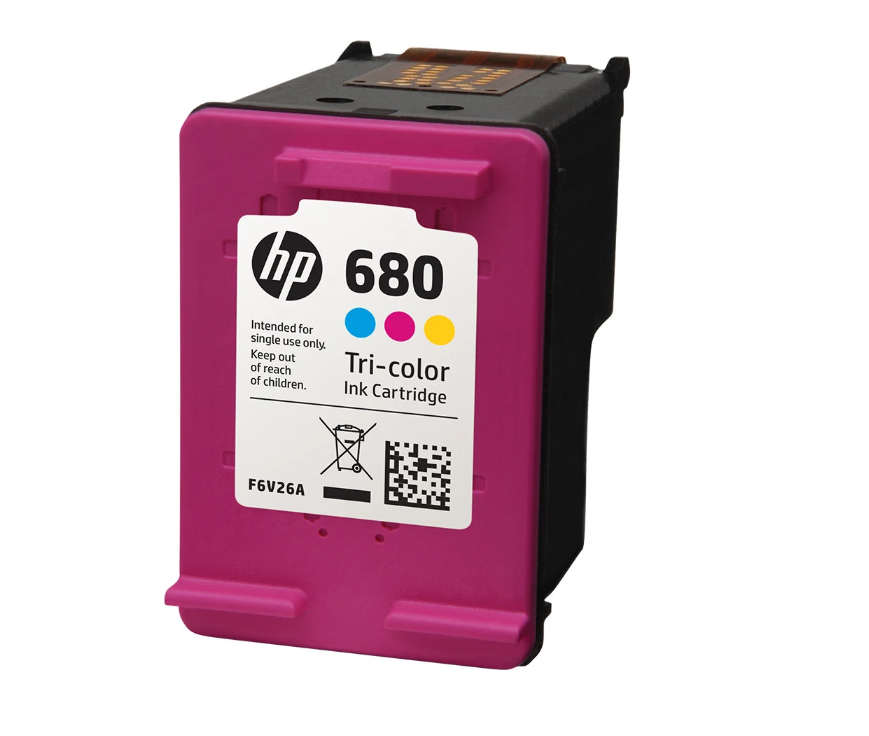 Mực in HP 680 Tri-color Original Ink Advantage Cartridge (F6V26AA) - Hàng chính hãng