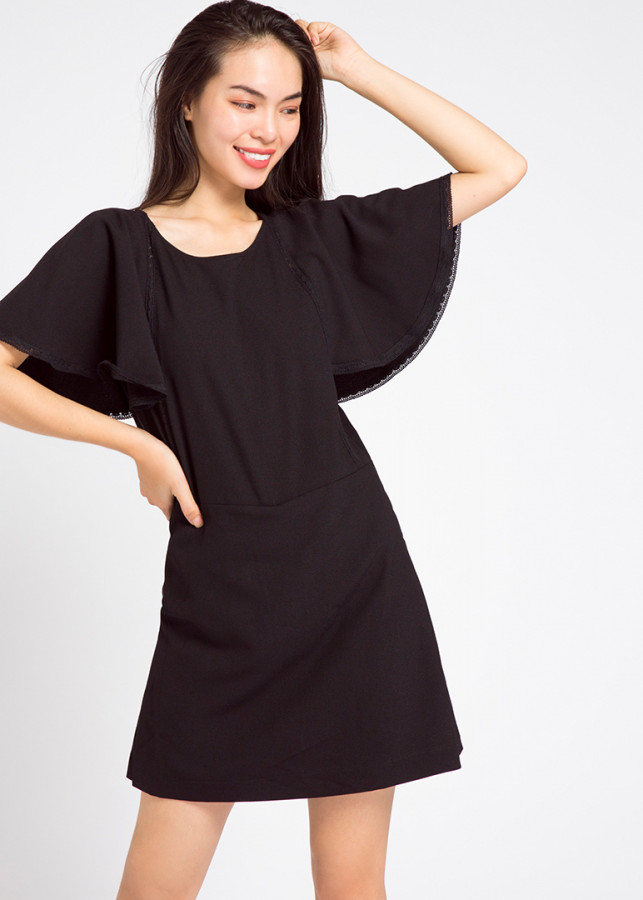 Áo Liền Quần Playsuits DRE073 (Đen Huyền Bí)