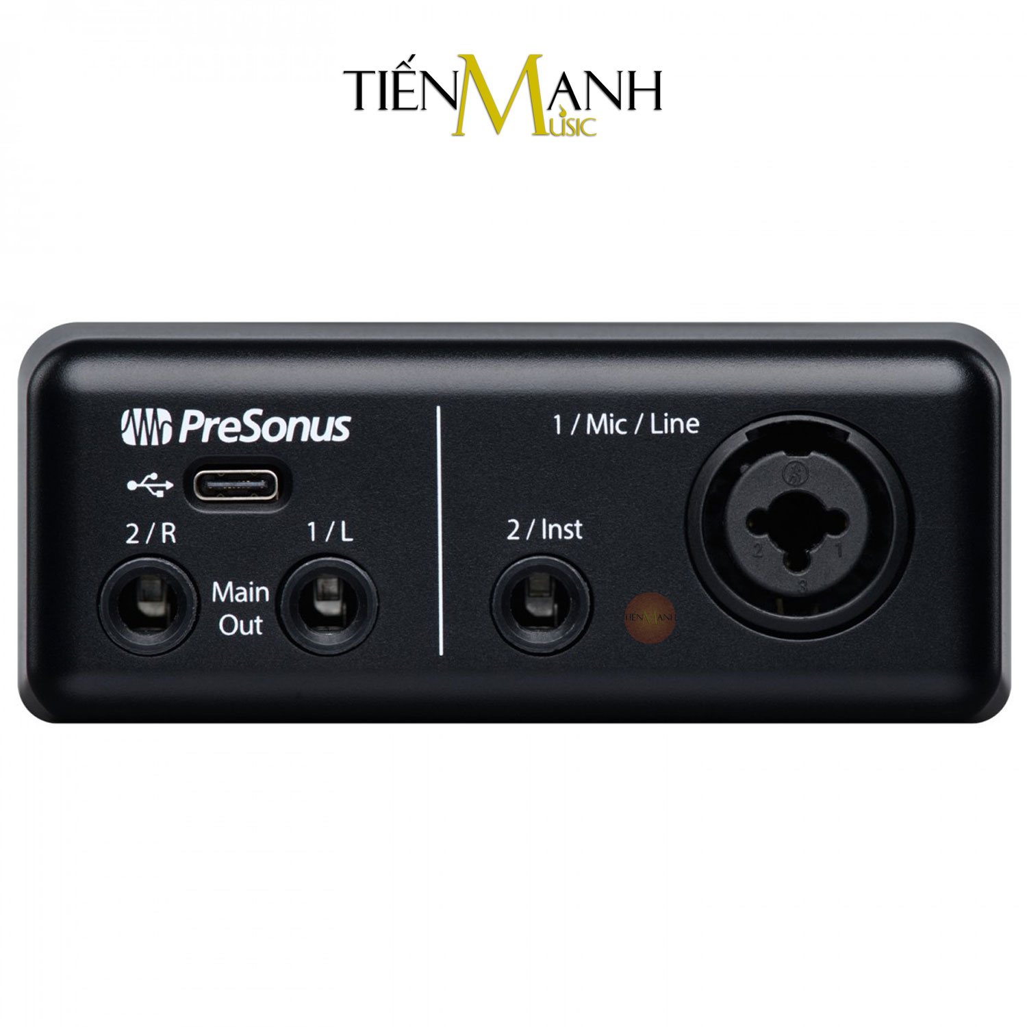 Soundcard PreSonus AudioBox Go 2x2 USB-C Audio Box Interface - Sound Card Bộ Thu Âm Thanh Và Livestream Hàng Chính Hãng