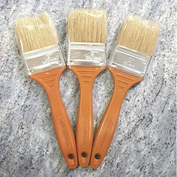 COMBO 3 cọ sơn, quét, lăn cán nhựa bọc nhôm cao cấp 2inch , 3inch , 2.5 inch , 4 inch