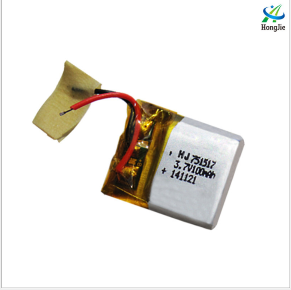 Pin 3.7v 100mah Pin sạc đồ chơi điều khiển có mạch bảo vệ xả 25c Pin tốt