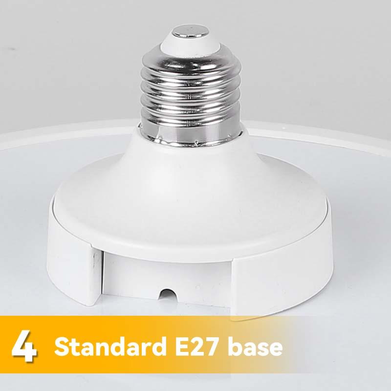 Bóng đèn Led E27 Bóng đèn LED 220V Bóng đèn 20/30/40/50W UFO Đèn chiếu điểm Bombillas Ampoule Đèn Led cho chiếu sáng gia đình Màu trắng