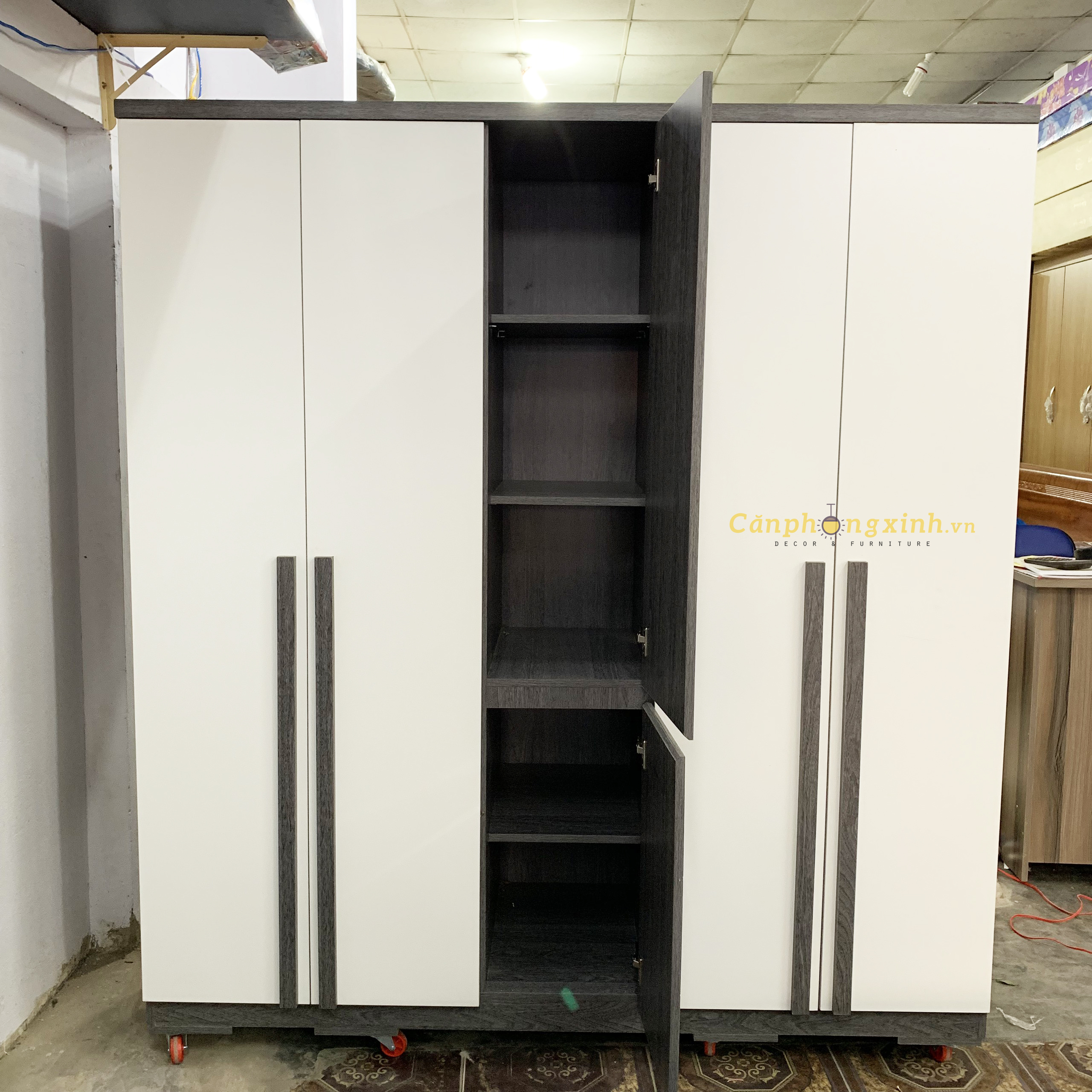 Tủ áo 5 cánh gỗ cn MDF CPX-T10