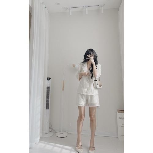 Set bộ tơ cổ vest by samhyewear