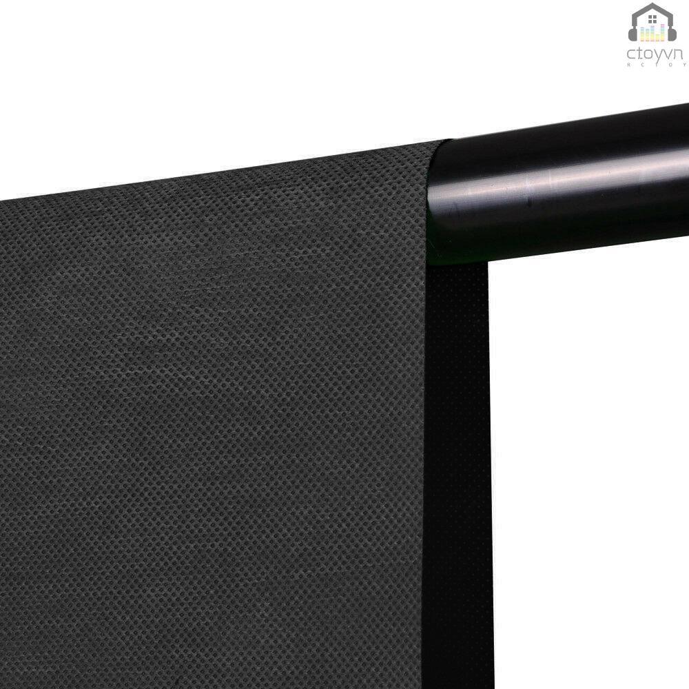 Phông nền chụp ảnh bằng vải không dệt màu đen 3*2M