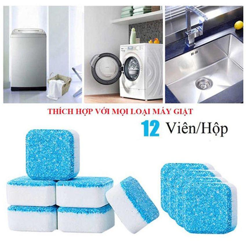 HỘP 12 VIÊN TẨY LỒNG GIẶT CAO CẤP KHỬ MÙI MÁY GIẶT CỰC TỐT