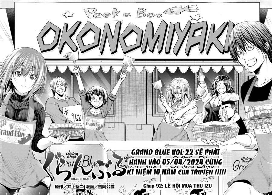 cô gái thích lặn - grand blue chapter 92 3