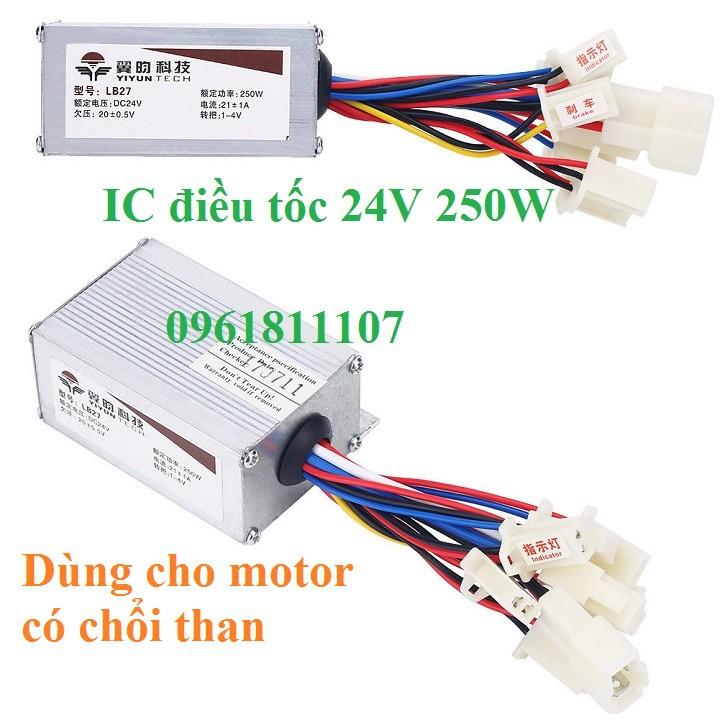 IC điều tốc motor 24V 250w xe đạp diện