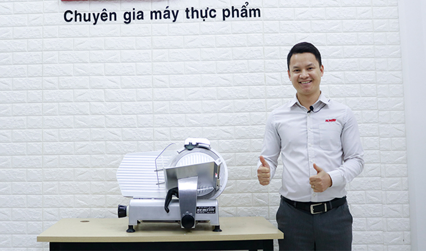 Máy Thái Thịt Chín NEWSUN ES-250 - Hàng Chính Hãng