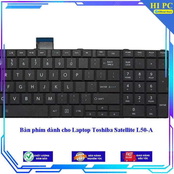 Bàn phím dành cho Laptop Toshiba Satellite L50-A - Hàng Nhập Khẩu