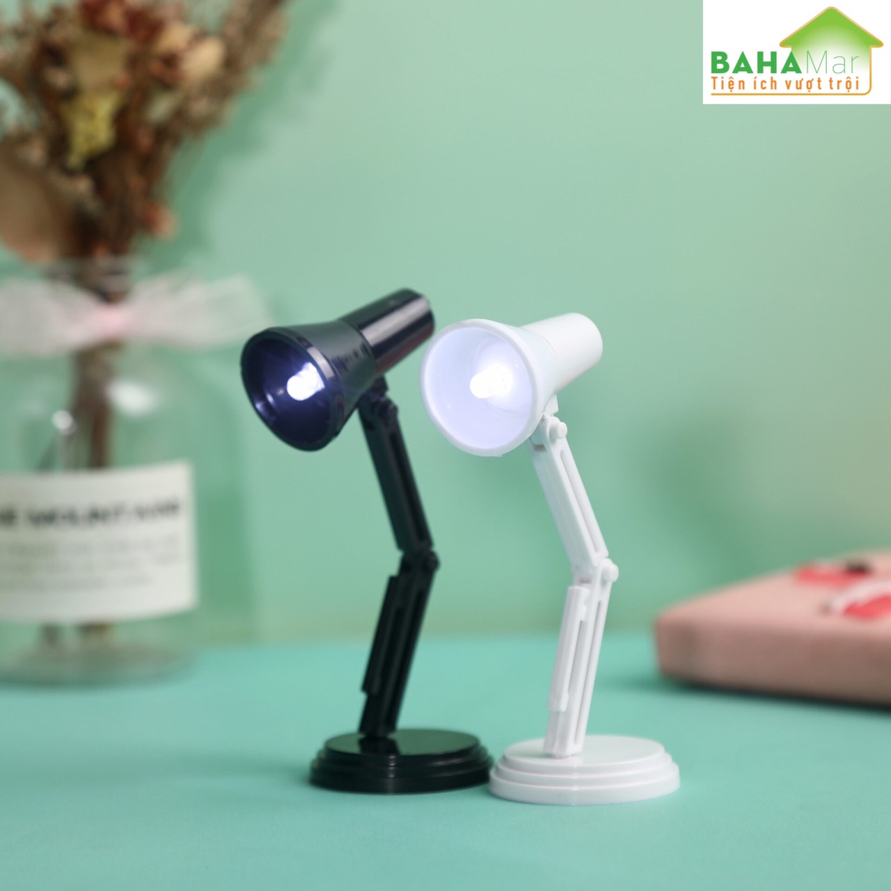 ĐÈN LED DI ĐỘNG MINI TIẾT KIỆM ĐIỆN CÀI ĐỌC SÁCH, LÀM ĐÈN NGỦ, MANG ĐI DU LỊCH  &quot;BAHAMAR&quot; nhỏ gọn và thuận tiện sử dụng, ánh sáng tốt mà tiêt kiệm điện