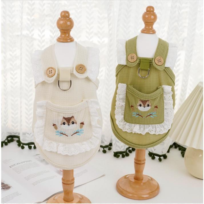 Áo đôi, áo cặp vải cotton cho Chó Mèo , Áo Giữ ấm, có tay. Quần Áo Thú Cưng