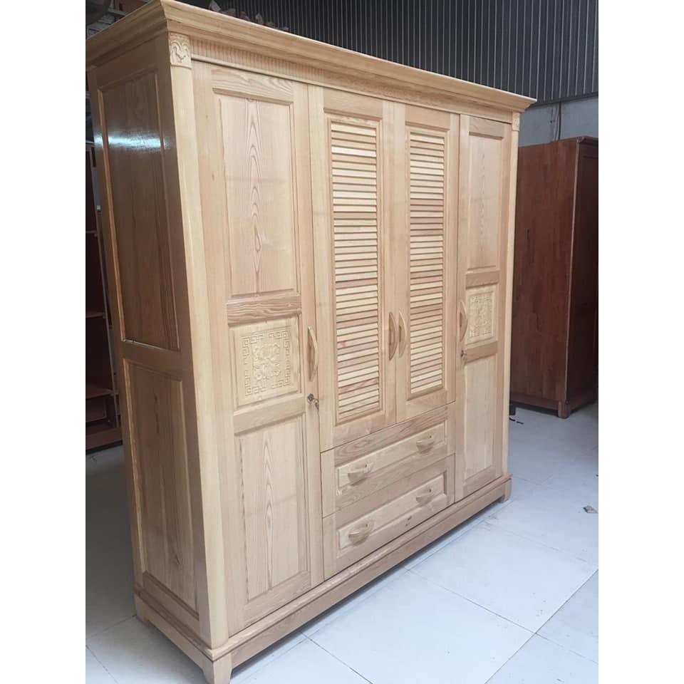 Tủ áo gỗ sồi nga