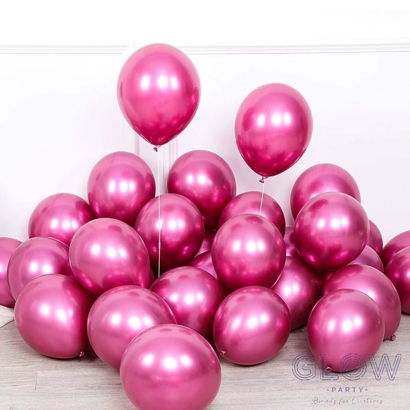 Bong bóng siêu nhũ chrome trang trí sinh nhật, sự kiện cho bé trai, bé gái 10inch nhiều màu - BOBABO
