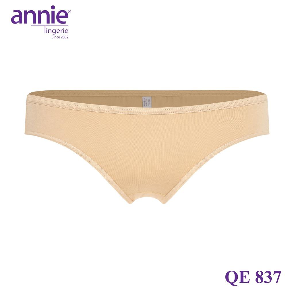 Quần lót nữ trơn vải lụa 4 chiều Signature annie QE837 form basic trẻ trung năng động, thoáng mát thoải mái mặc cả ngày