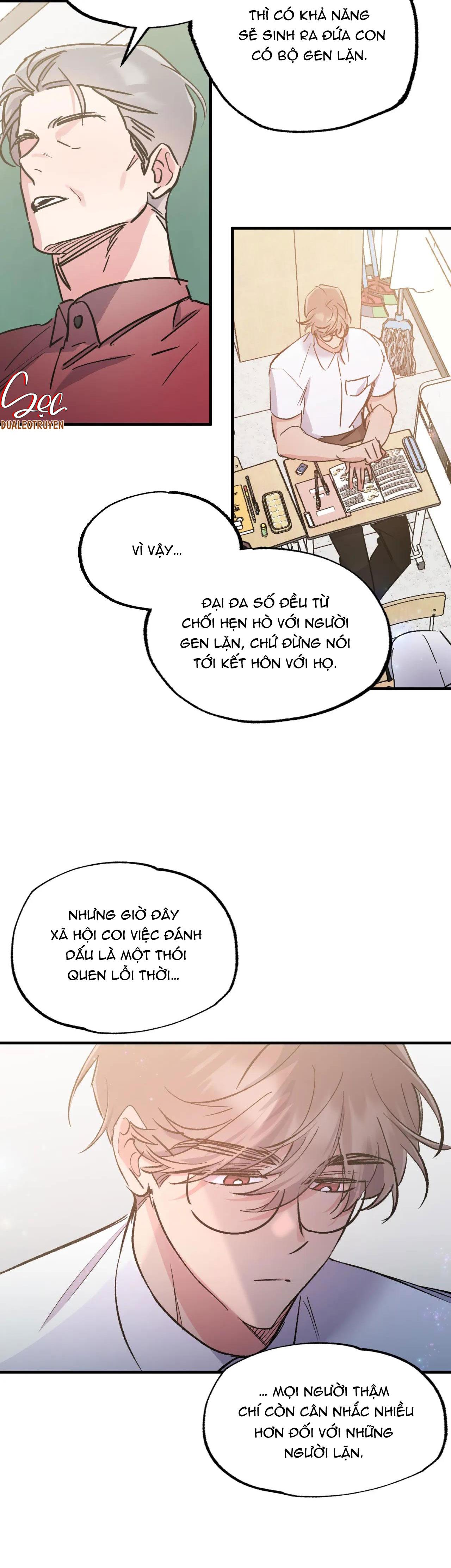 (abo) vũ trụ nơi em xuống chapter 4 3