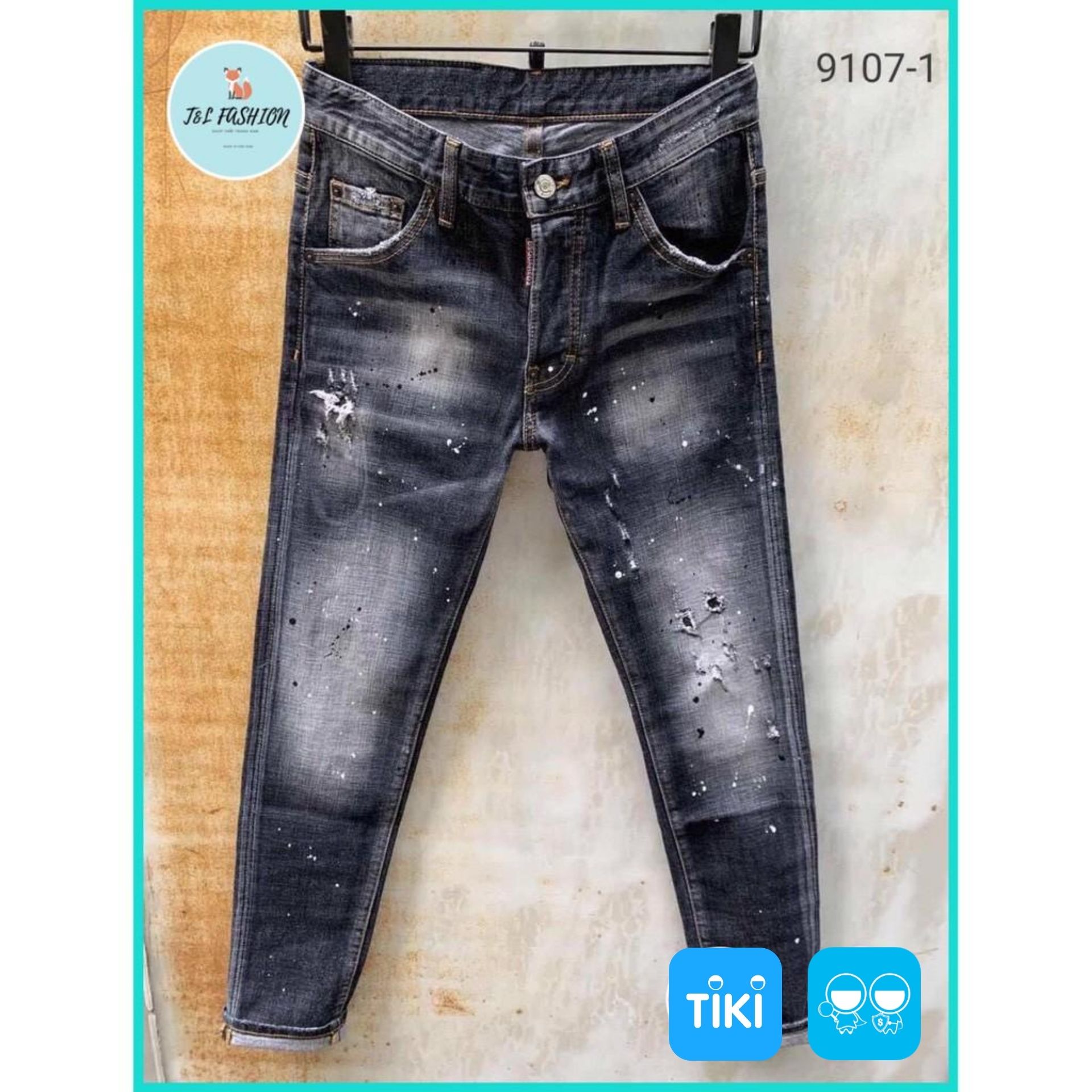 Quần Jean Nam, Chất Bò Cao Cấp Hàn Quốc Phong Cách Thời Trang T&amp;L store msa42