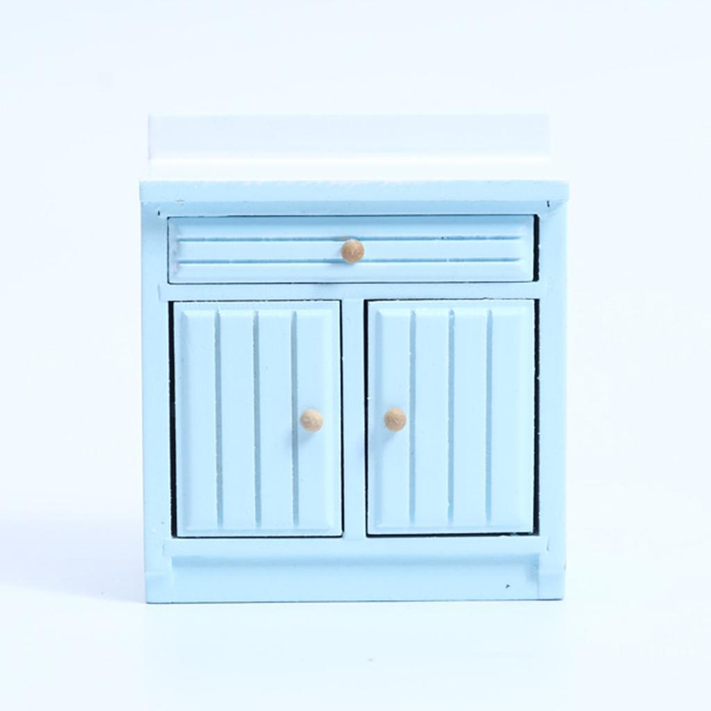 Dollhouse Miniature Kitchen Furniture BJD Doll Tiny Model DIY Decor Ornament