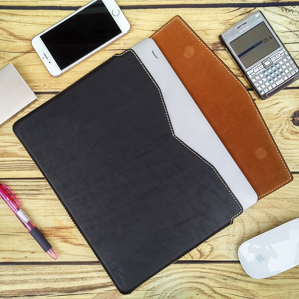 Bao da thật Toni bảo vệ Macbook, Laptop, Surface - Hàng chính hãng