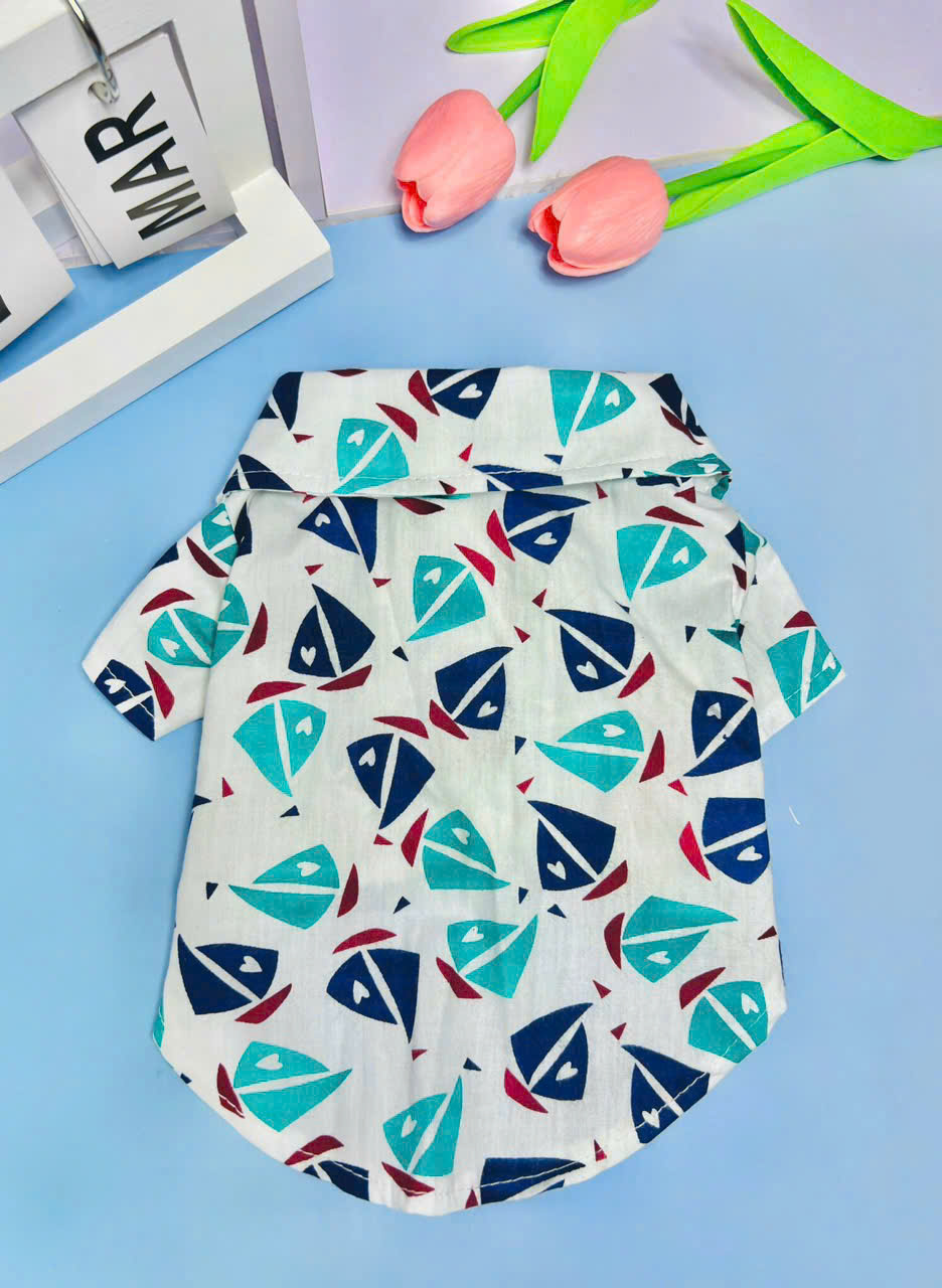ÁO SƠ MI HOẠ TIẾT DỄ THƯƠNG TỪ 0.5-15KG DÀNH CHO THÚ CƯNG CHÓ MÈO