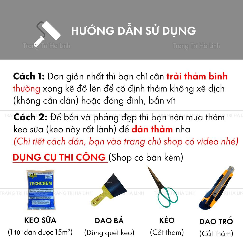 Thảm nhựa trải sàn vân gỗ , simili trải sàn hoa văn các loại dày 0.5mm chống nước đẹp giá rẻ