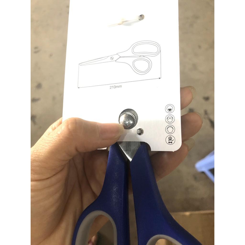 KÉO CẮT ĐA NĂNG KÉO CẮT VẢI, KÉO VĂN PHÒNG, KÉO INOX HIỆU SENKA 210mm/ 8.5''