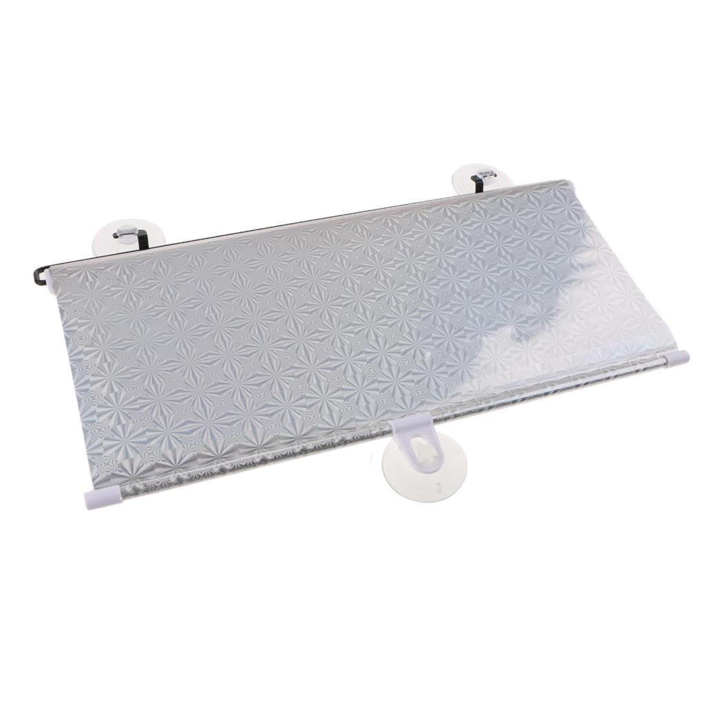 Car Sun Insulation Curtain UV Protection Retractable Cover 45x125cm
