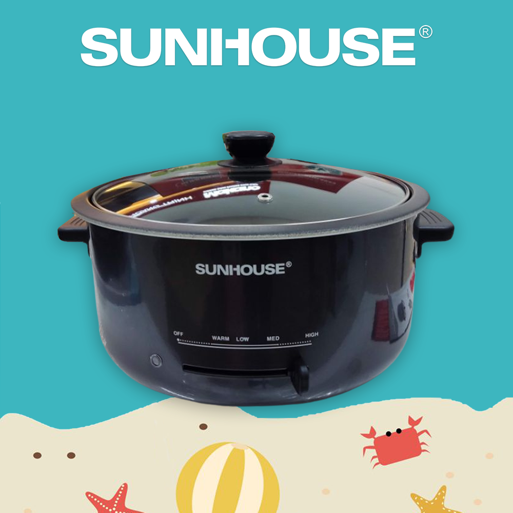 Nồi lẩu điện 3.5L SUNHOUSE SHD4523 - Hàng chính hãng