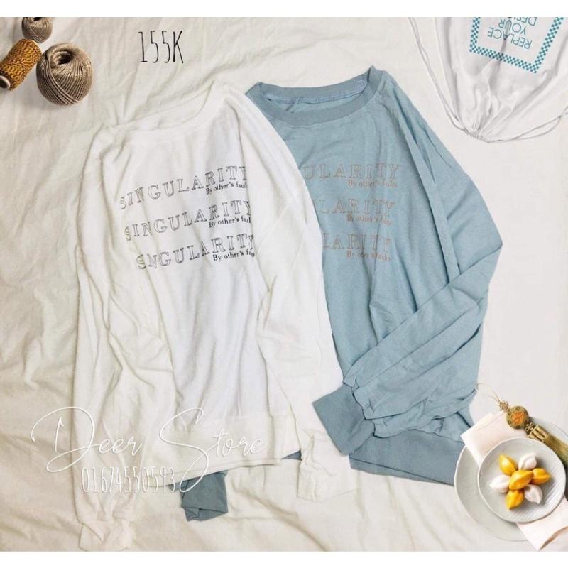 Áo thun dài tay chất mỏng mềm