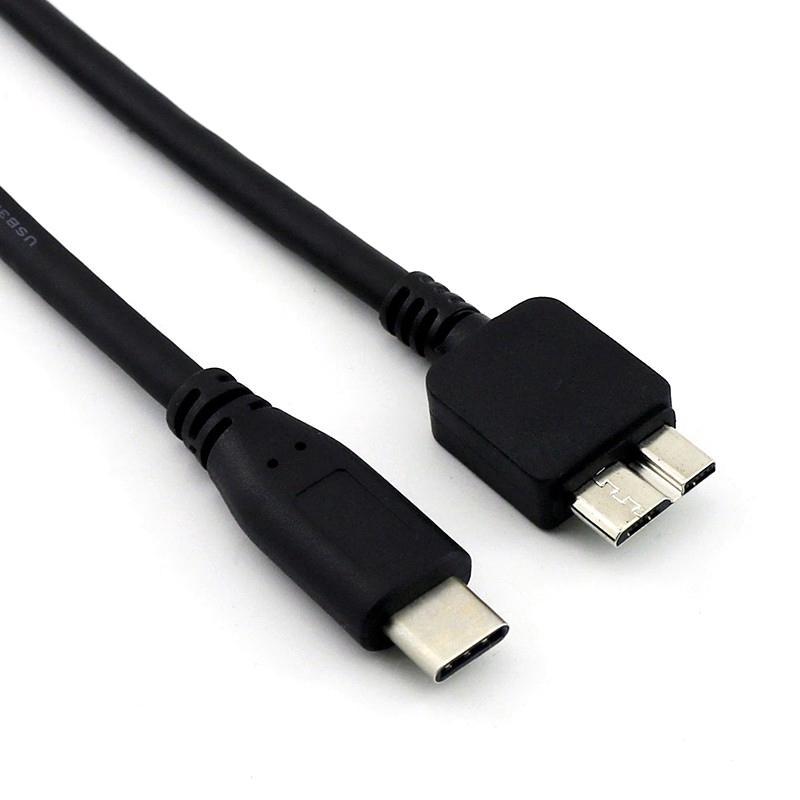 Type-c to Micro B Mobile Hard Drive Data Cable USB3.1 Type-c to 3.0 Letitia