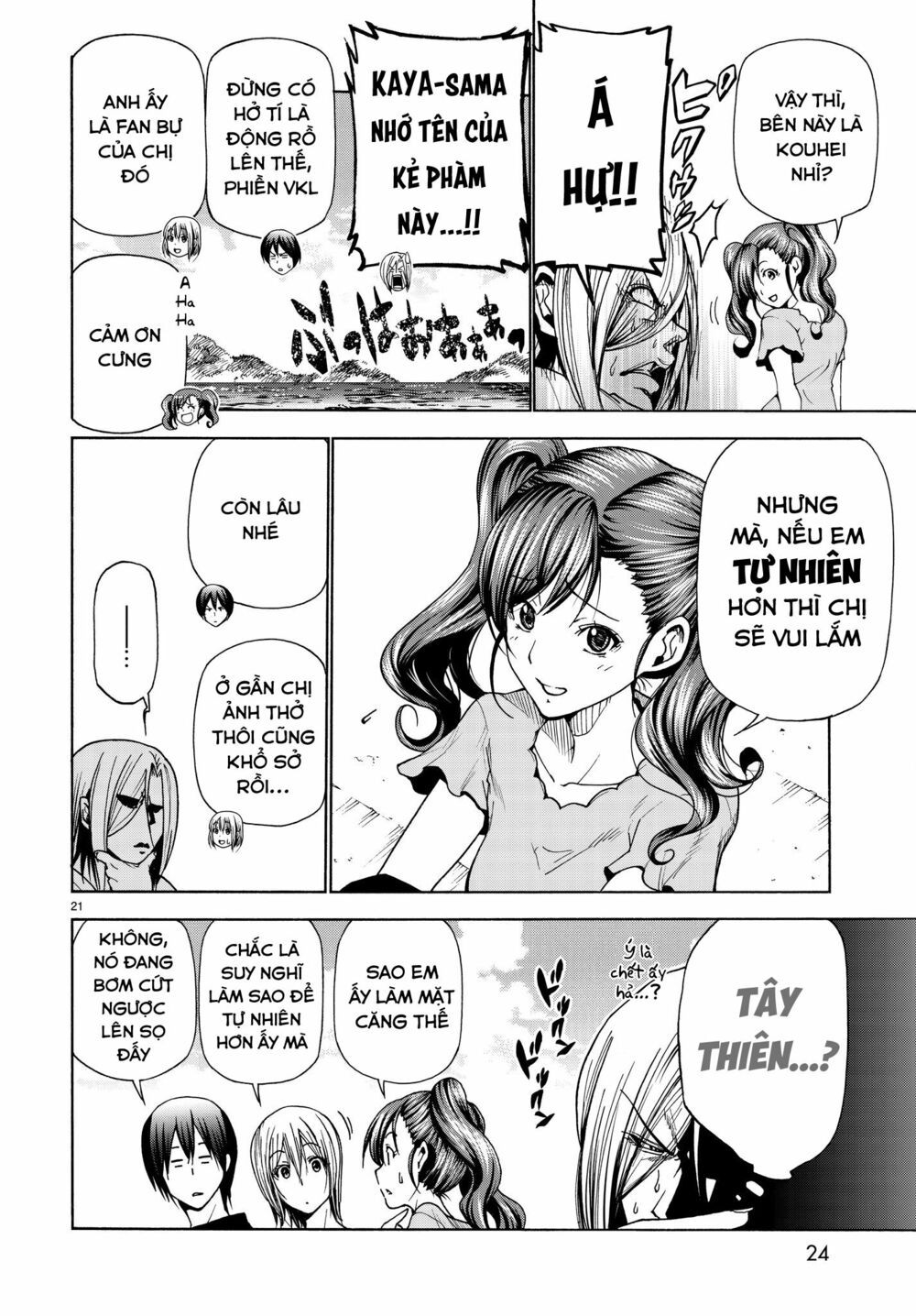 cô gái thích lặn - grand blue chapter 42 20